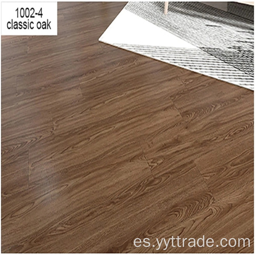 Piso Lvt de 3 mm de baño marrón